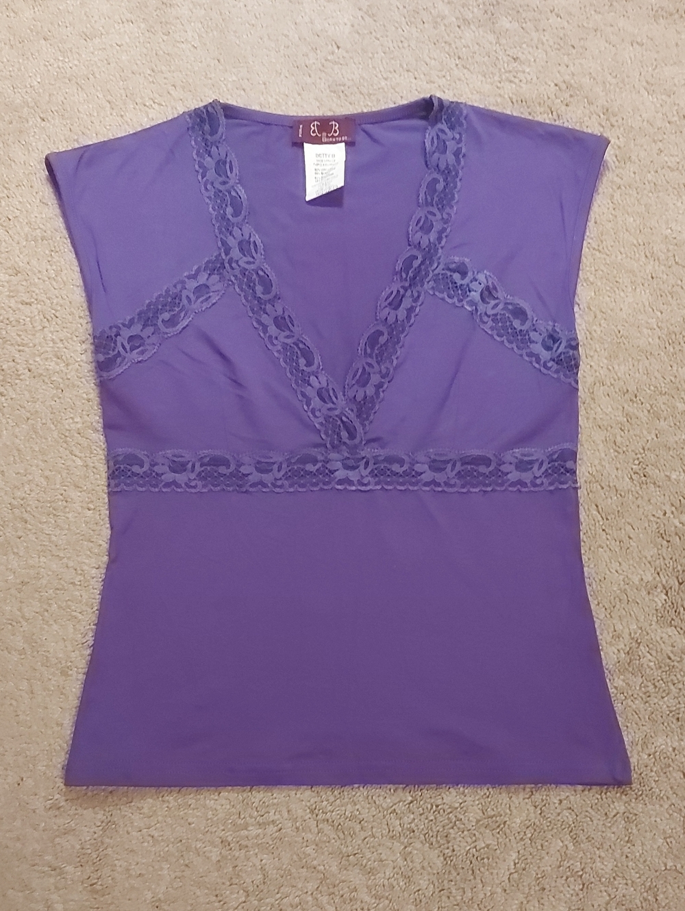 🦋3/$30 Purple camisole